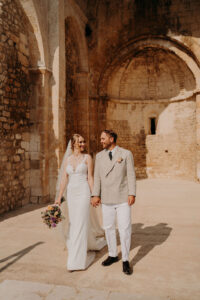 photo de couple à la chapelle saint veran à orgon en provence